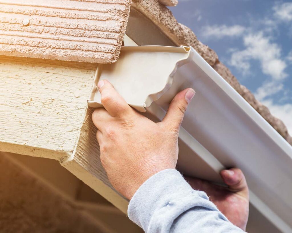 K-style-gutter_seamless-gutter-delivery gutter repair service near me
